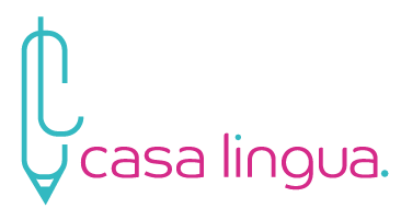Logo vertaalbureau Casa Lingua (naar homepagina)